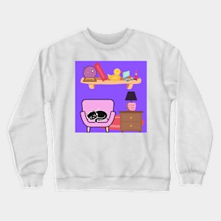 Kitty Korner Crewneck Sweatshirt